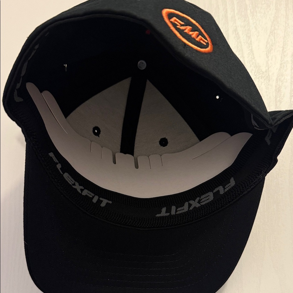 FMF Black and Orange Cap - Picture 3 of 4